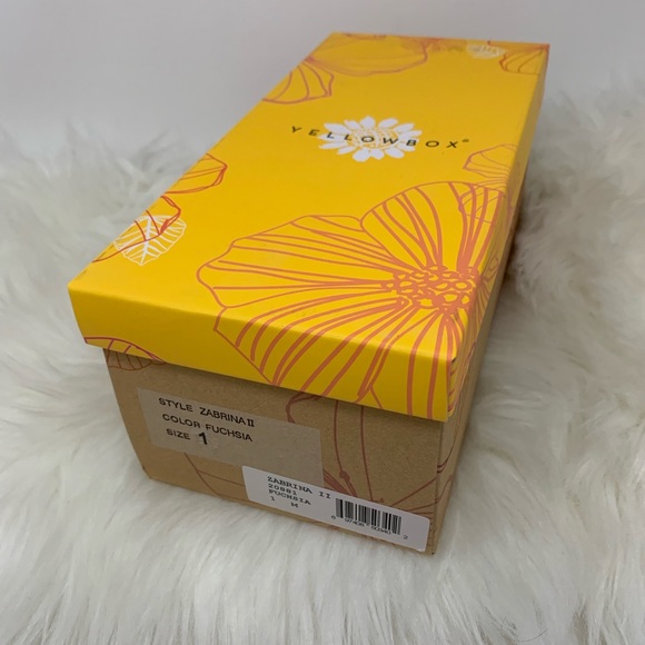 Yellow Box Shoes Yellowbox Zabrina Ii Fuchsia Kids Flip Flops